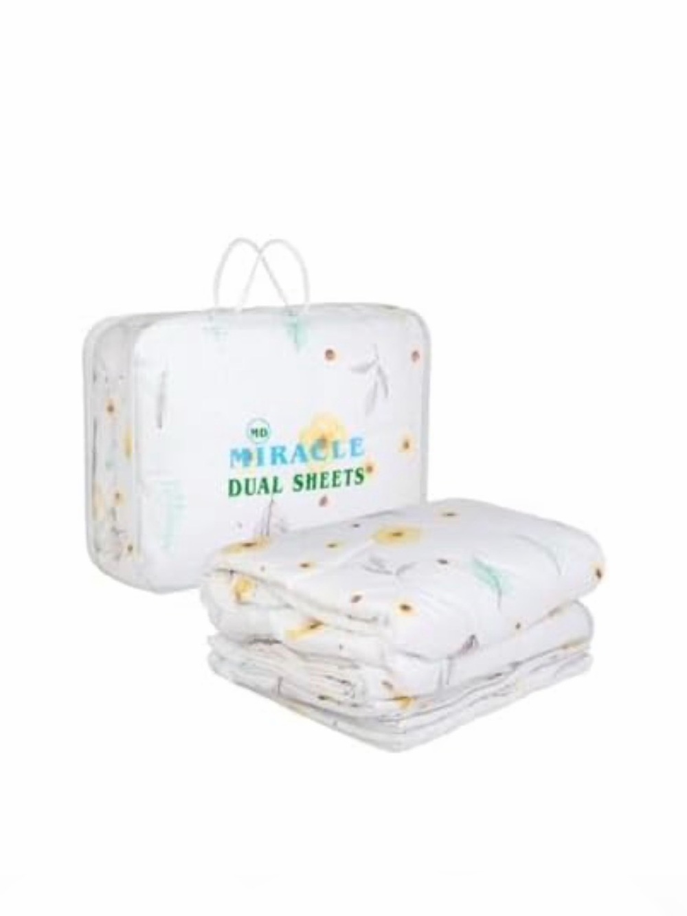 Miracle Dual Waterproof Incontinence Sheets 5 Pcs Twin Size Bedding🛏️Set